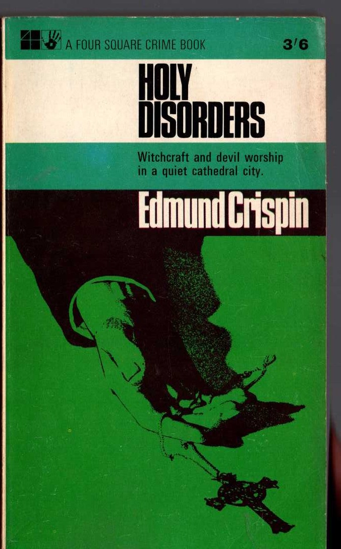 Edmund Crispin  HOLY DISORDERS front book cover image