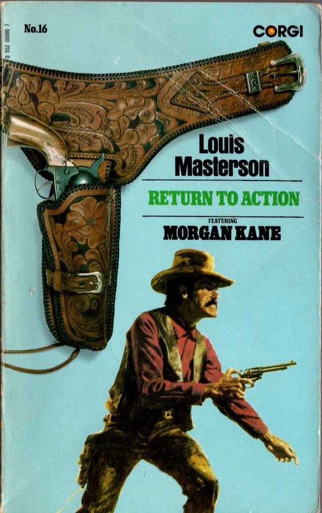 Louis Masterson  RETURN TO ACTION front book cover image