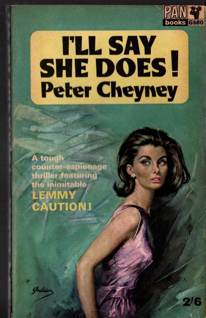 Peter Cheyney  I'LL SAY SHE DOES! front book cover image