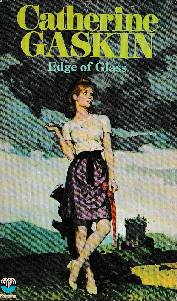 Catherine Gaskin  EDGE OF GLASS front book cover image
