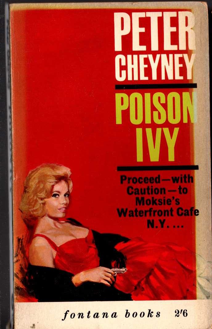 Peter Cheyney  POISON IVY front book cover image
