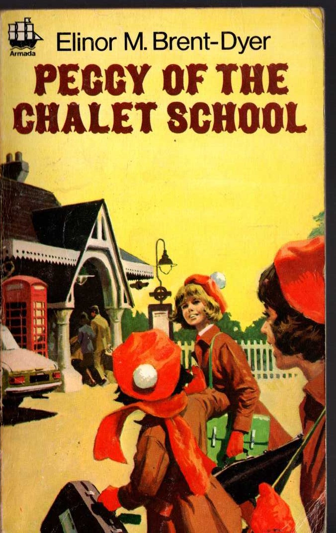 Elinor M. Brent-Dyer  PEGGY OF THE CHALET SCHOOL front book cover image