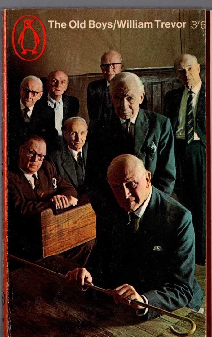 William Trevor  THE OLD BOYS front book cover image