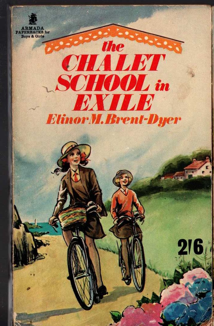 Elinor M. Brent-Dyer  THE CHALET SCHOOL IN EXILE front book cover image