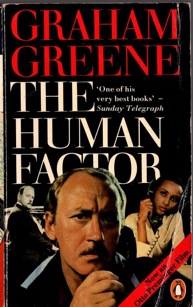 Graham Greene  THE HUMAN FACTOR (Film tie-in) front book cover image