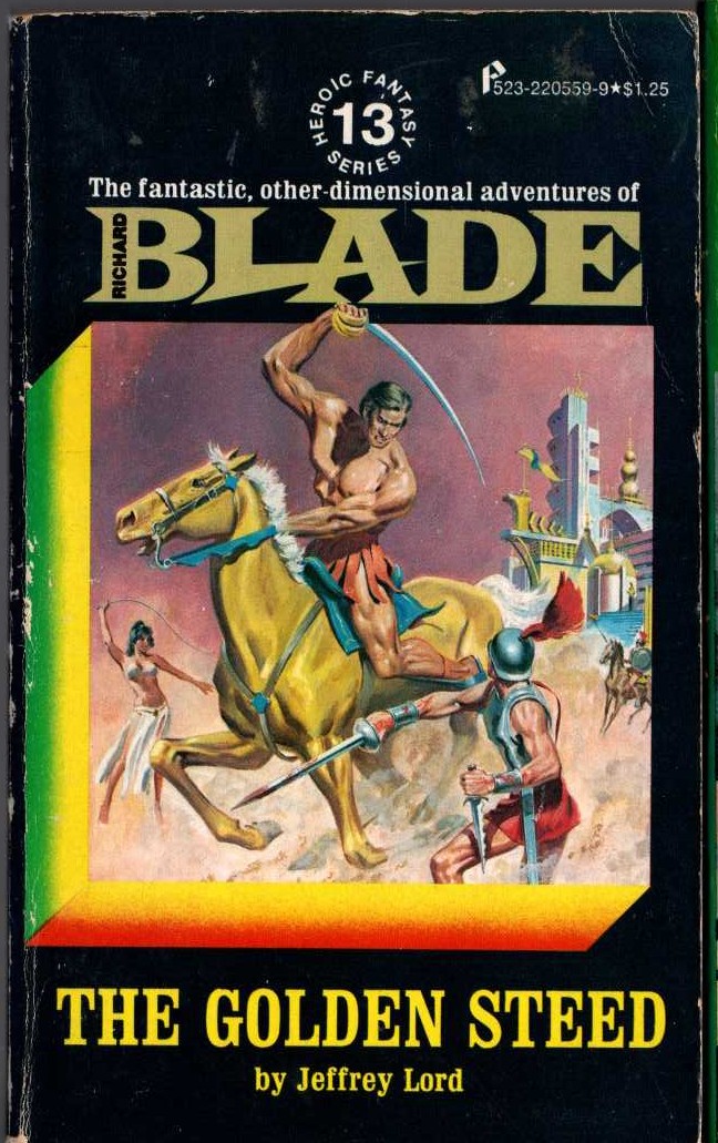 Jeffrey Lord  BLADE 13: THE GOLDEN STEED front book cover image