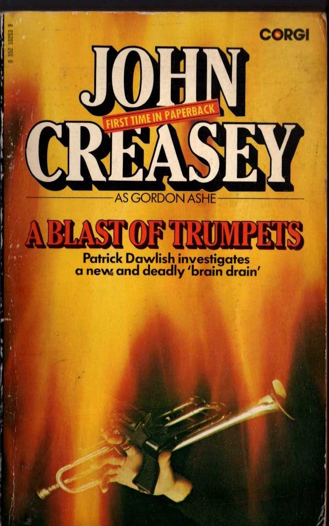 Gordon Ashe  A BLAST OF TRUMPETS front book cover image