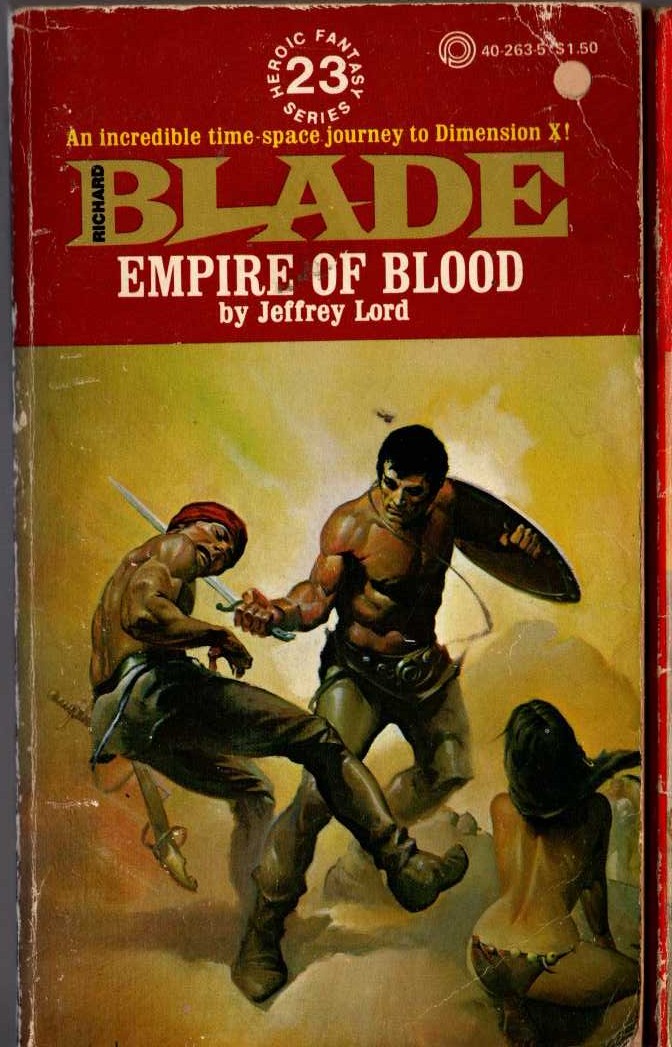 Jeffrey Lord  BLADE 23: EMPIRE OF BLOOD front book cover image