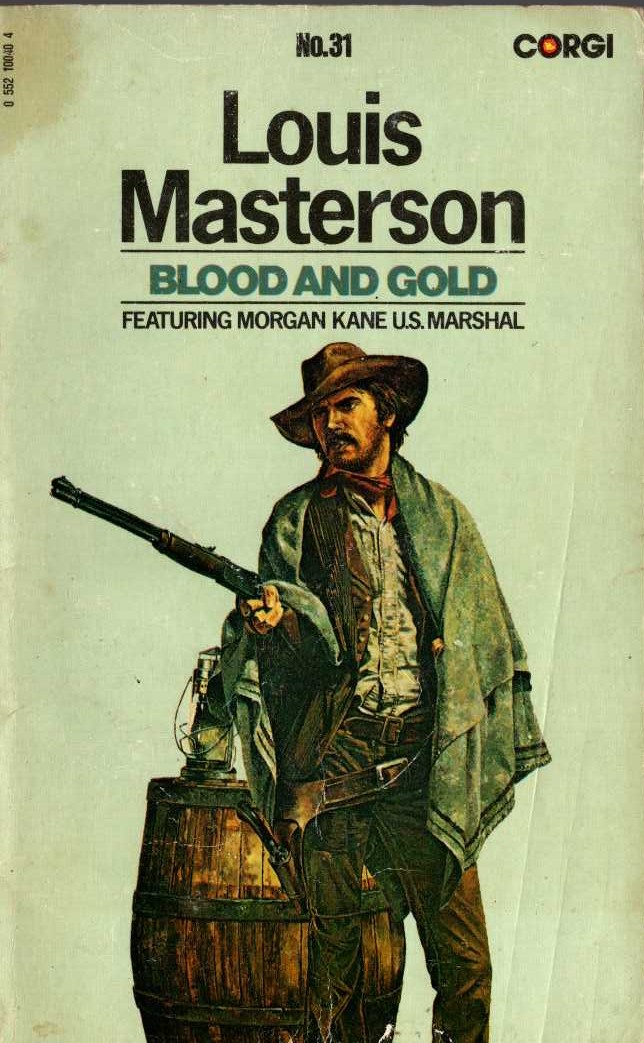 Louis Masterson  BLOOD AND GOLD front book cover image