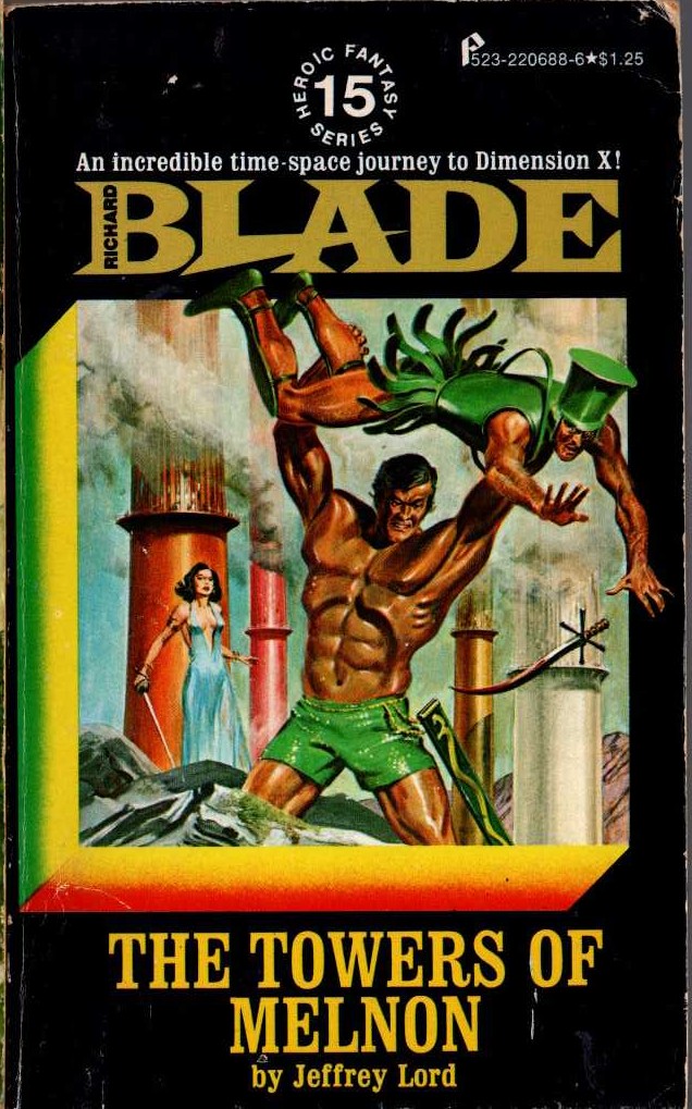 Jeffrey Lord  BLADE 15: THE TOWERS OF MELNON front book cover image