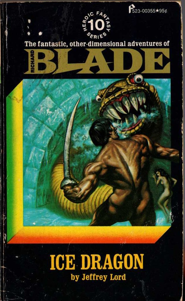 Jeffrey Lord  BLADE 10: ICE DRAGON front book cover image