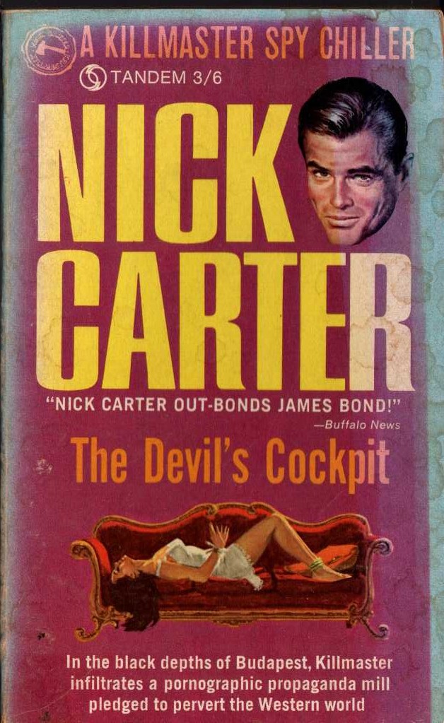 Nick Carter  THE DEVIL'S COCKPIT front book cover image