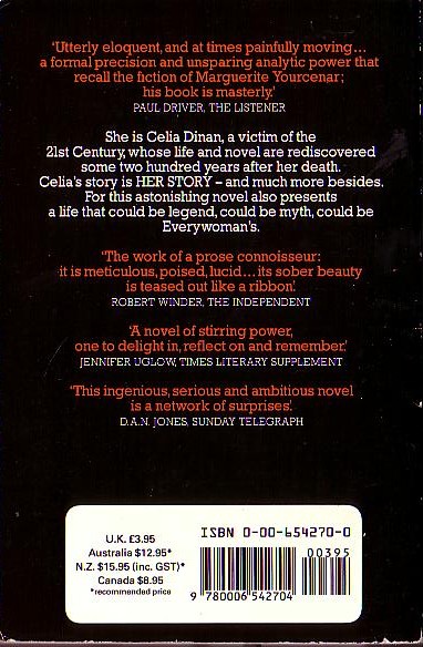 Dan Jacobson  HER STORY magnified rear book cover image