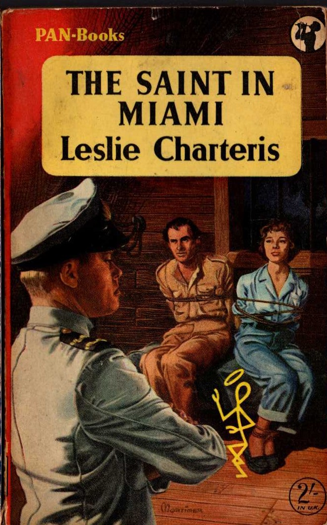 Leslie Charteris  THE SAINT IN MIAMI front book cover image