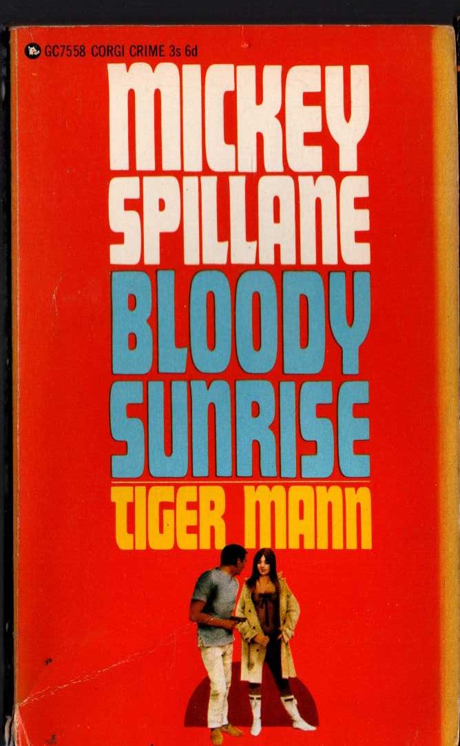 Mickey Spillane  BLOODY SUNRISE front book cover image