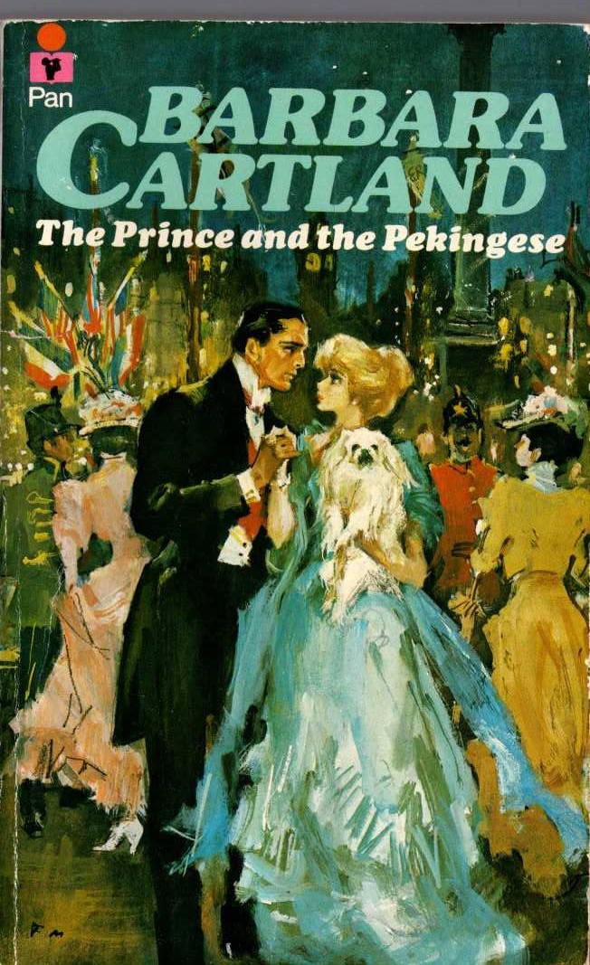 Barbara Cartland  THE PRINCE AND THE PEKINGESE front book cover image