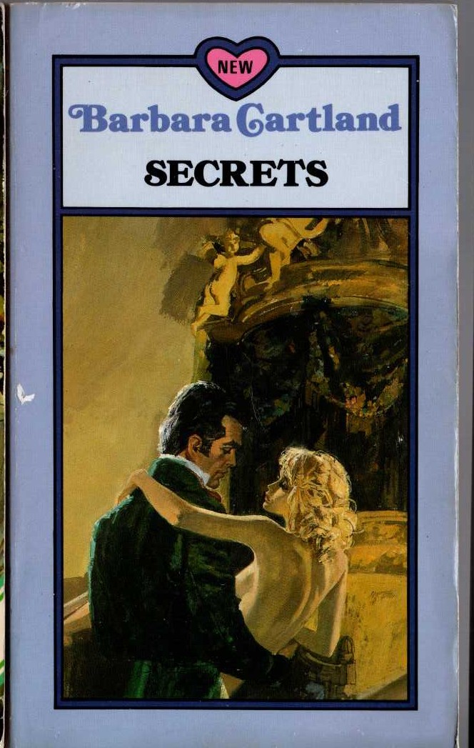 Barbara Cartland  SECRETS front book cover image