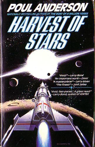 Poul Anderson  HARVEST OF STARS front book cover image