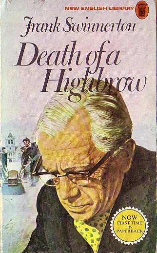 Frank Swinnerton  DEATH OF A HIGHBROW front book cover image