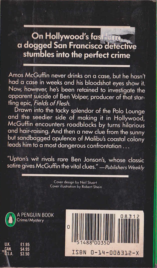 Edgar Wallace AGAIN THE RINGER<BR>
 . .Hodder rpt.1957 rear cover image