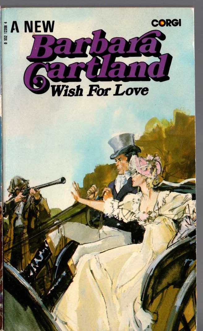 Barbara Cartland  WISH FOR LOVE front book cover image