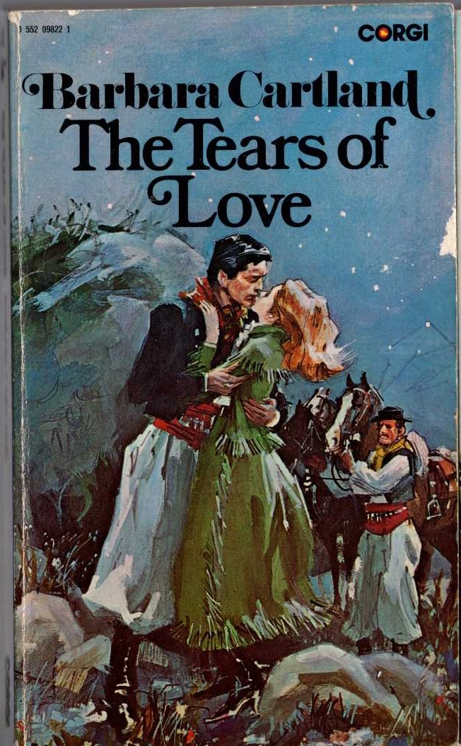 Barbara Cartland  THE TEARS OF LOVE front book cover image