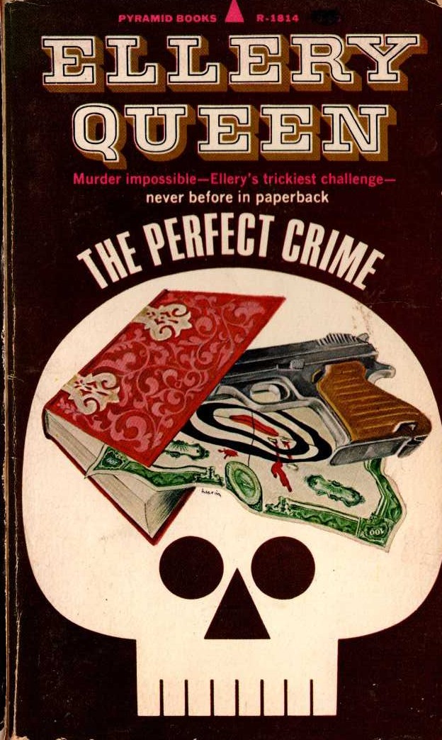 Ellery Queen  THE PERFECT CRIME front book cover image