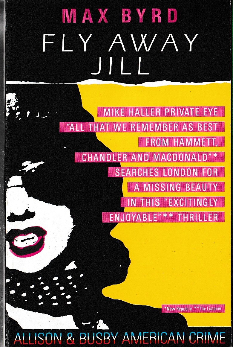 Max Byrd  FLY AWAY JILL front book cover image