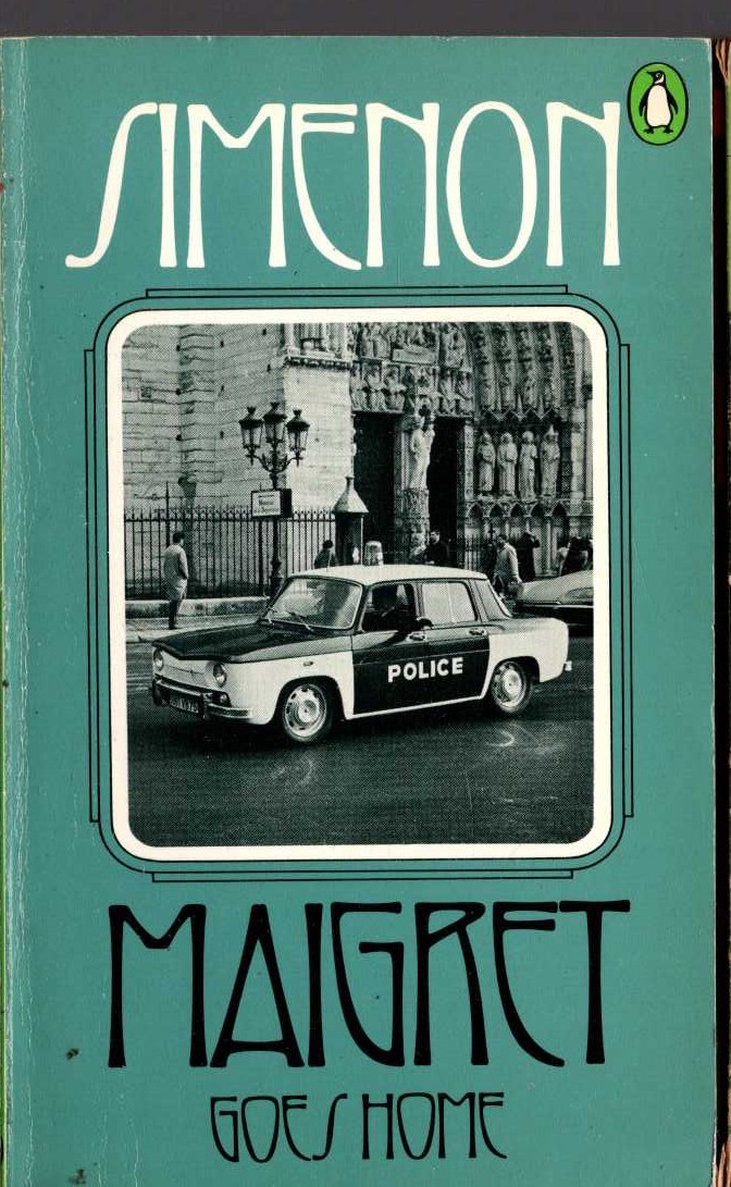 Georges Simenon  MAIGRET GOES HOME front book cover image