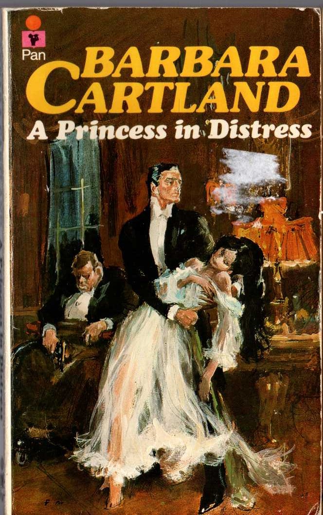 Barbara Cartland  A PRINCESS IN DISTRESS front book cover image