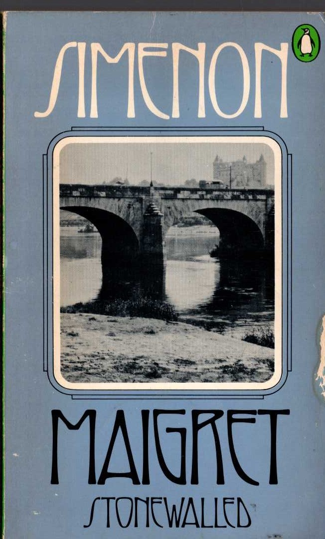 Georges Simenon  MAIGRET STONEWALLED front book cover image
