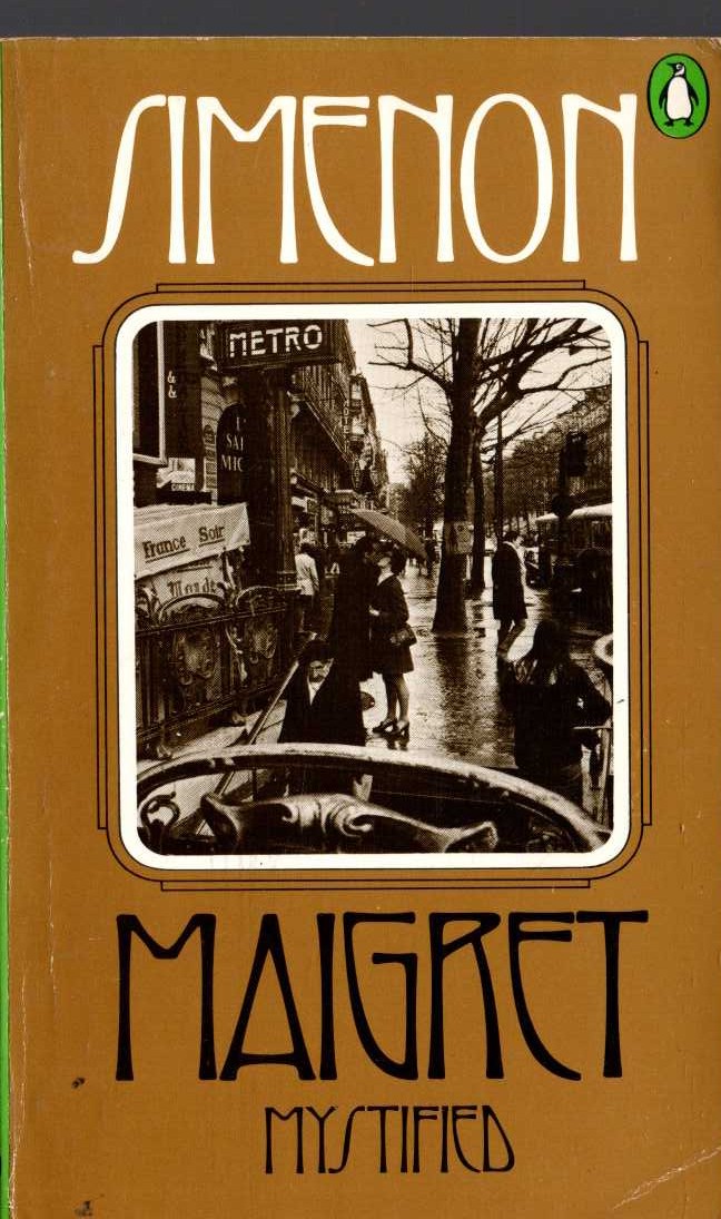 Georges Simenon  MAIGRET MYSTIFIED front book cover image