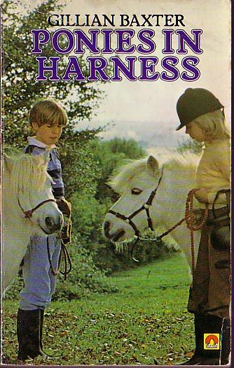 Gillian Baxter  PONIES IN HARNESS front book cover image