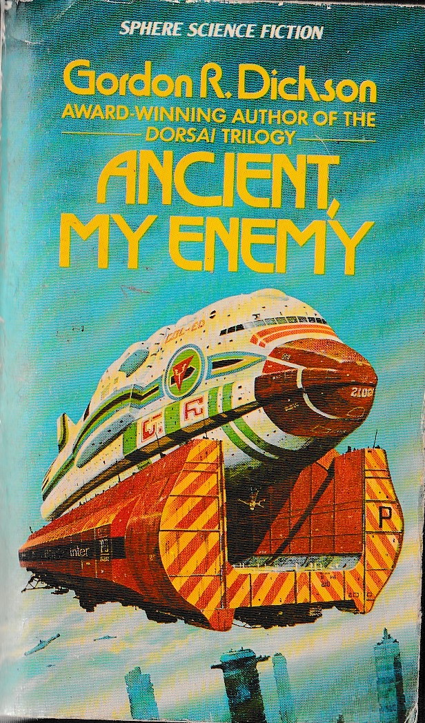 Gordon R. Dickson  ANCIENT, MY ENEMY front book cover image