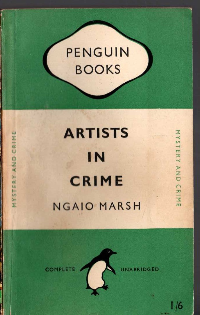 Ngaio Marsh  ARTISTS IN CRIME front book cover image