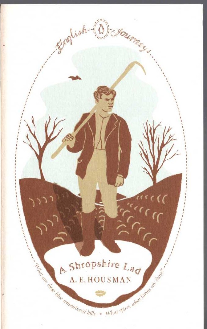 A.E. Housman  A SHROPSHIRE LAD front book cover image