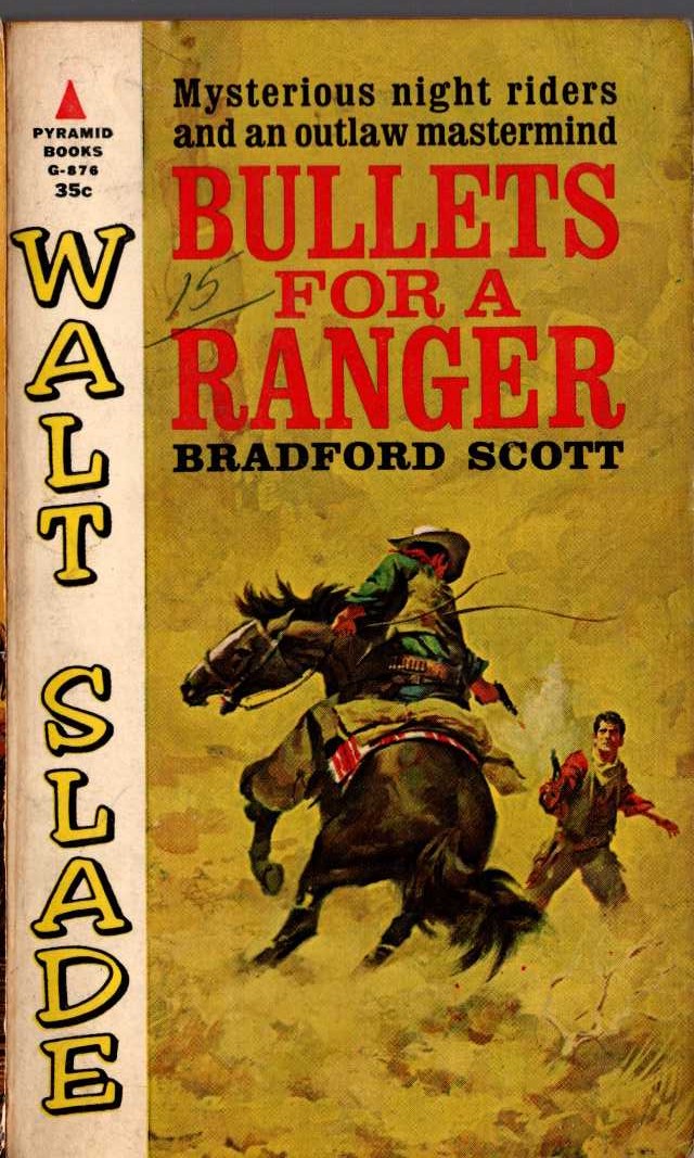 Bradford Scott  BULLETS FOR A RANGER front book cover image