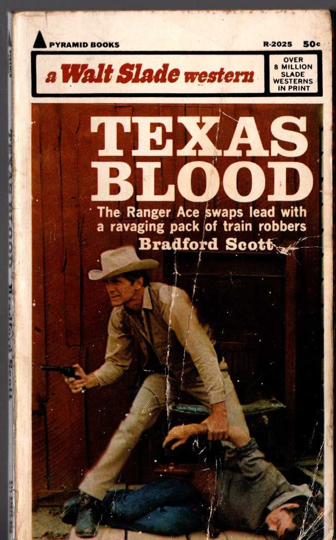 Bradford Scott  TEXAS BLOOD front book cover image