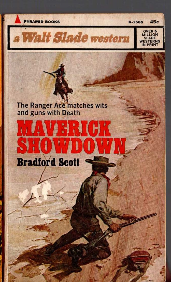Bradford Scott  MAVERICK SHOWDOWN front book cover image