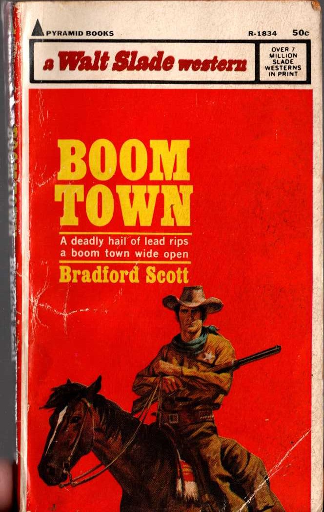 Bradford Scott  BOOM TOWN front book cover image