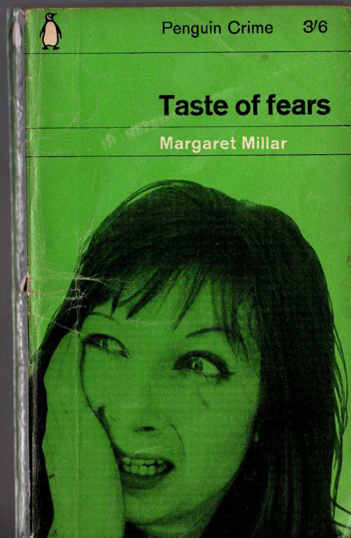 Margaret Millar  TASTE OF FEARS front book cover image