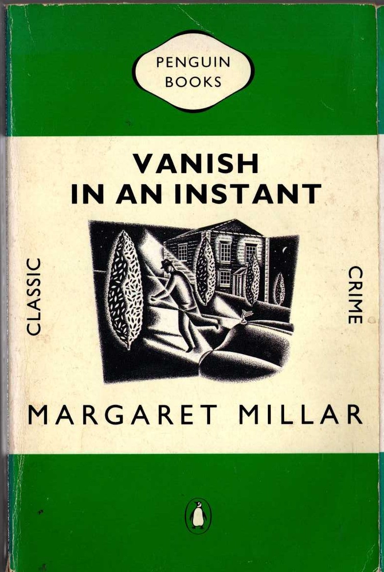 Margaret Millar  VANISH IN AN INSTANT front book cover image