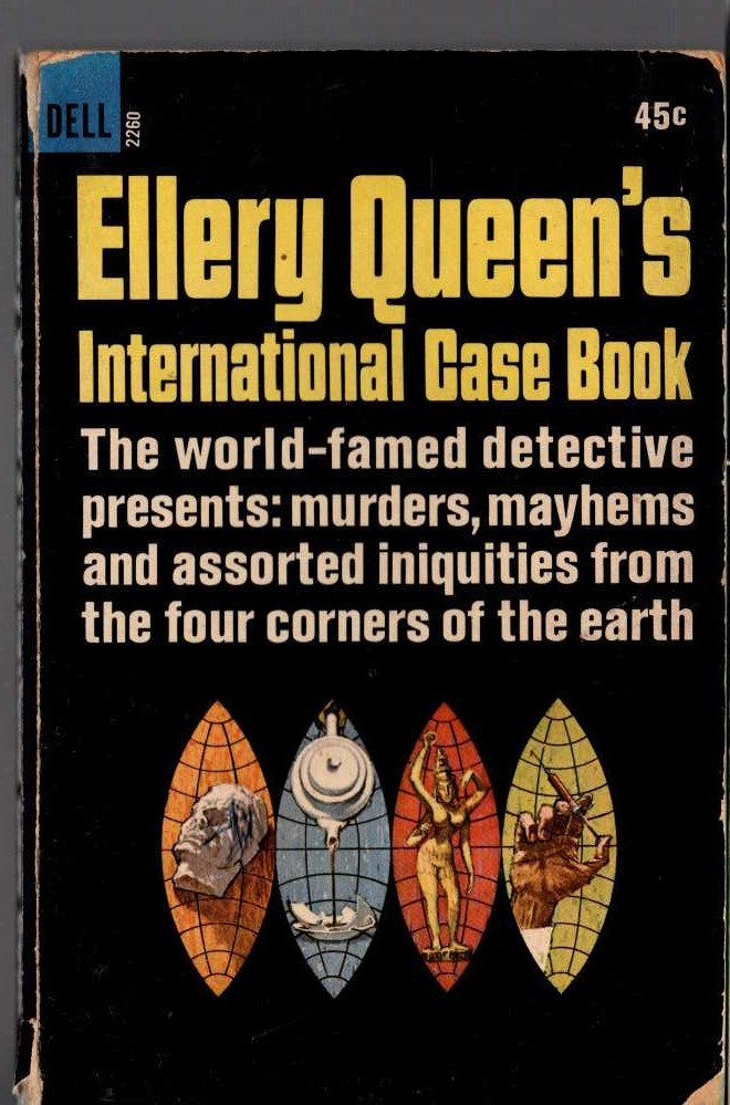 Ellery Queen  ELLERY QUEEN'S INTERNATIONAL CASE BOOK front book cover image