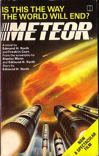Edmund H. North  METEOR (Sean Connery) front book cover image