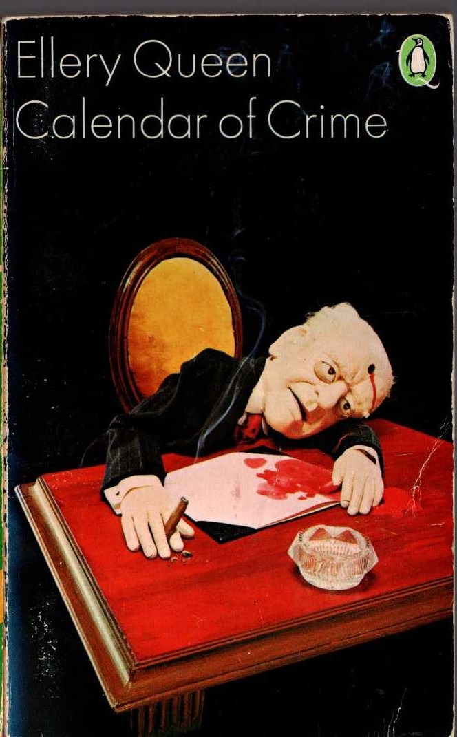 Ellery Queen  CALENDAR OF CRIME front book cover image