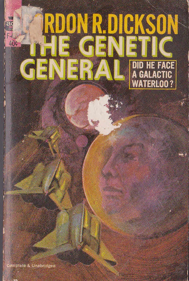 Gordon R. Dickson  THE GENETIC GENERAL front book cover image
