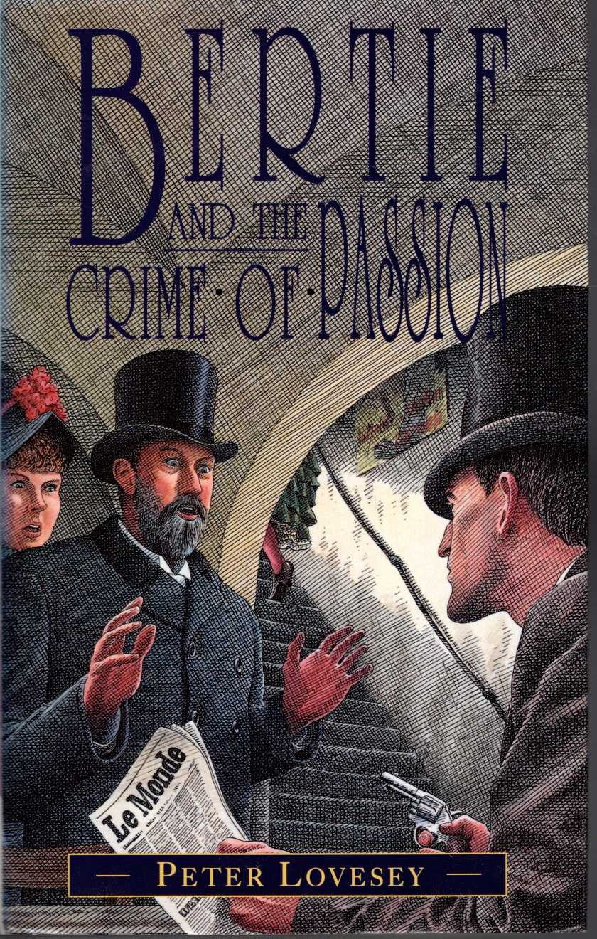 BERTIE AND THE CRIMES OF PASSION front book cover image