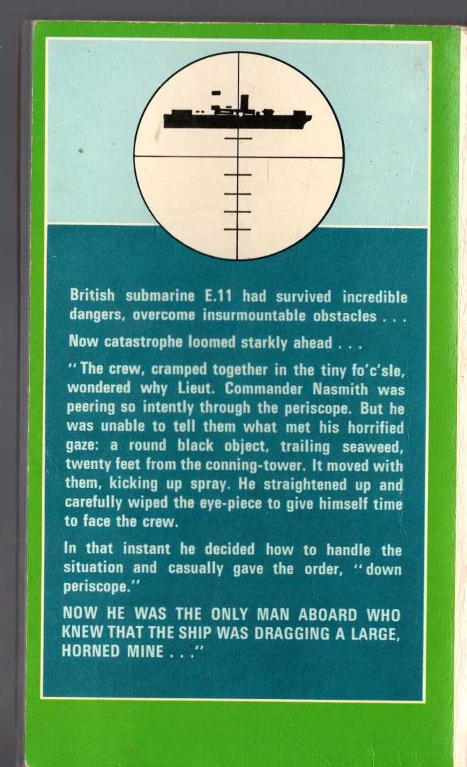 DARDANELLES PATROL magnified rear book cover image