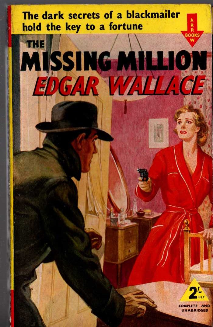 Edgar Wallace  THE AVENGER front book cover image