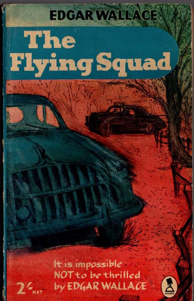 Edgar Wallace  THE FLYING SQUAD front book cover image